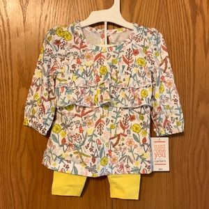 *NWT* Carter’s 2 piece spring/summer outfit- 6 months